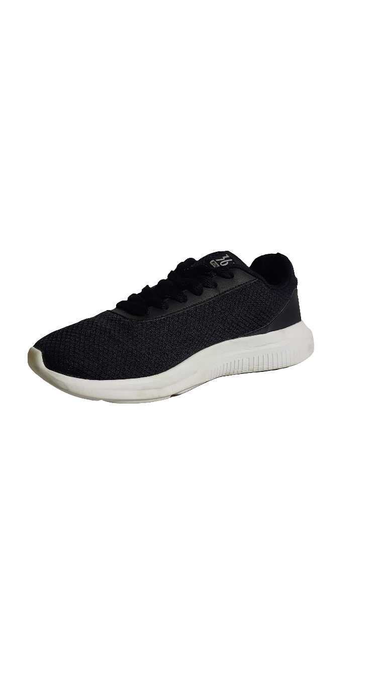 361° Low-Top Running Shoes – Black/White (Unisex)