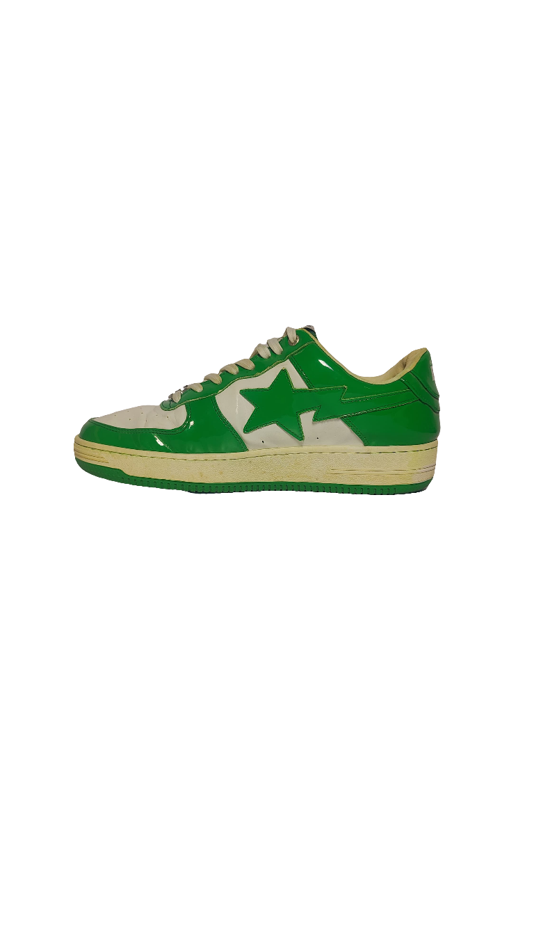 2021 A Bathing Ape Bapesta Green