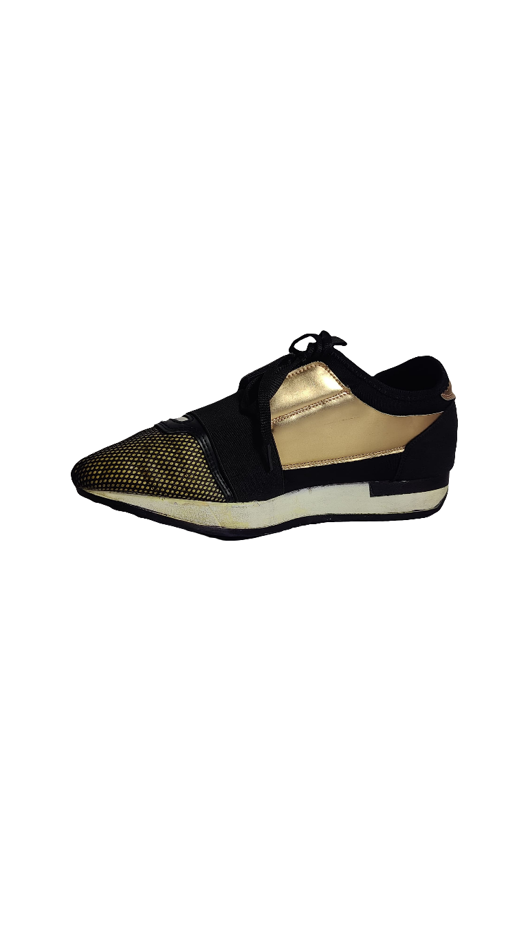 Girls’ Brown & Black Shoes