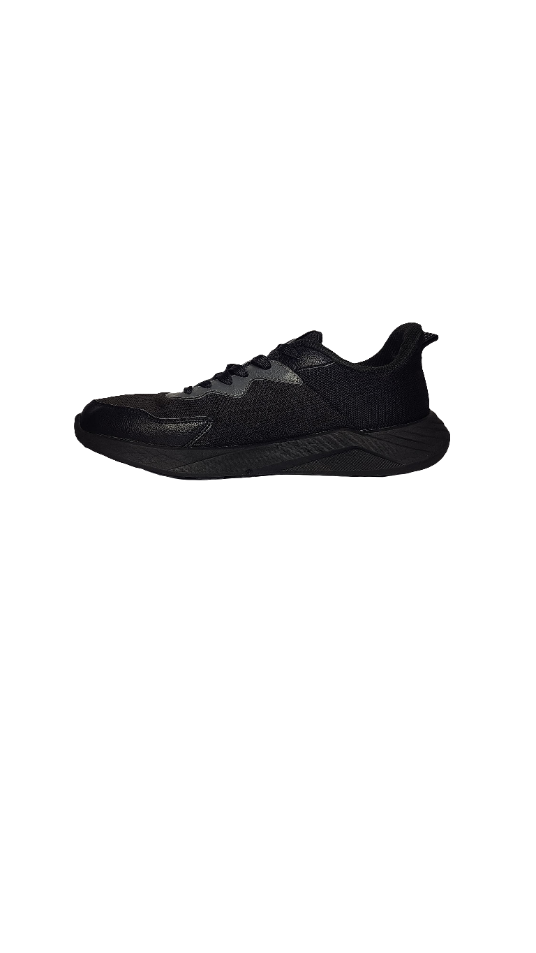 QIAODAN Men’s Running Shoes – Black