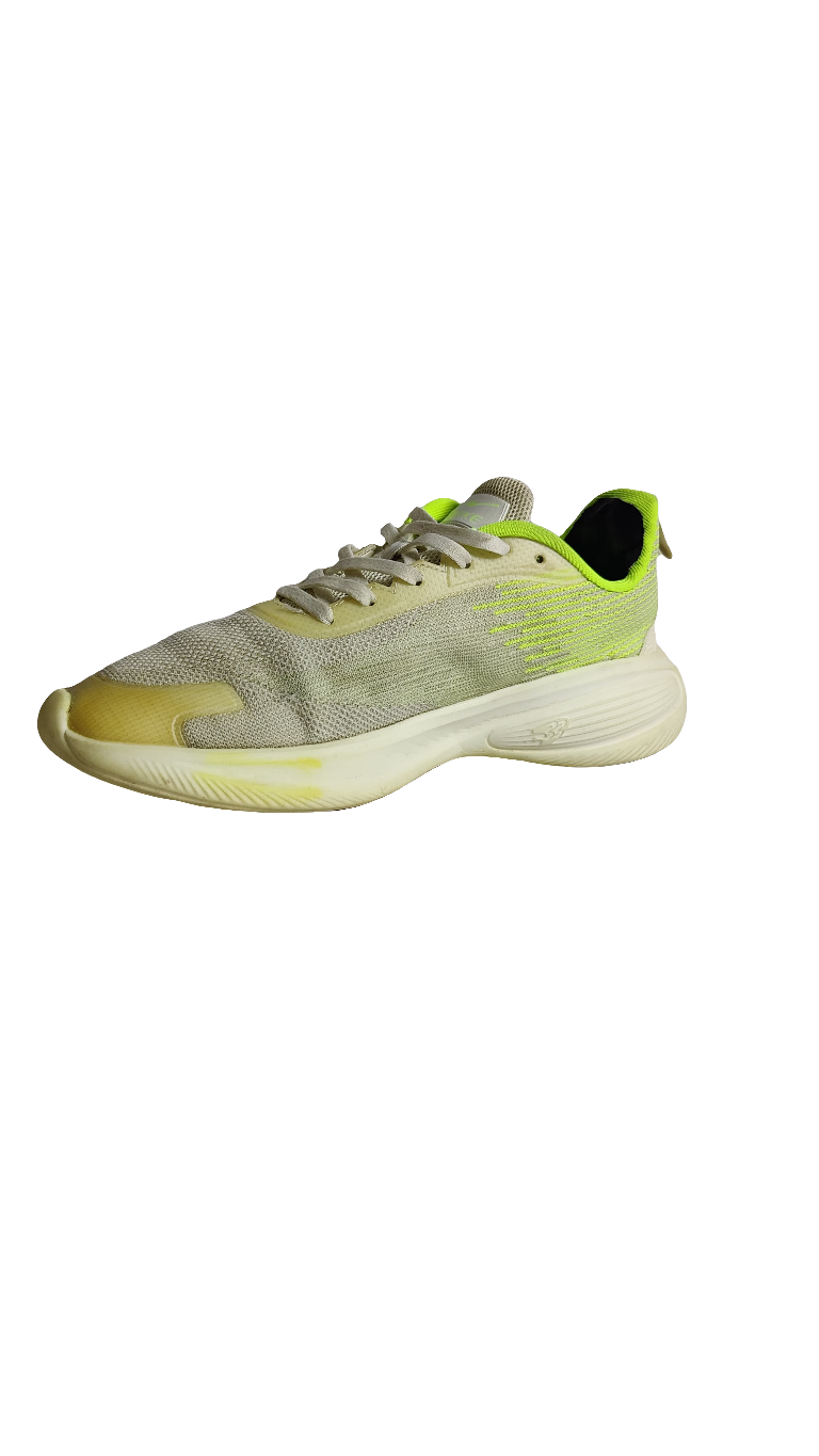 Erke Bullets Running Shoes – White/Green (Men’s)