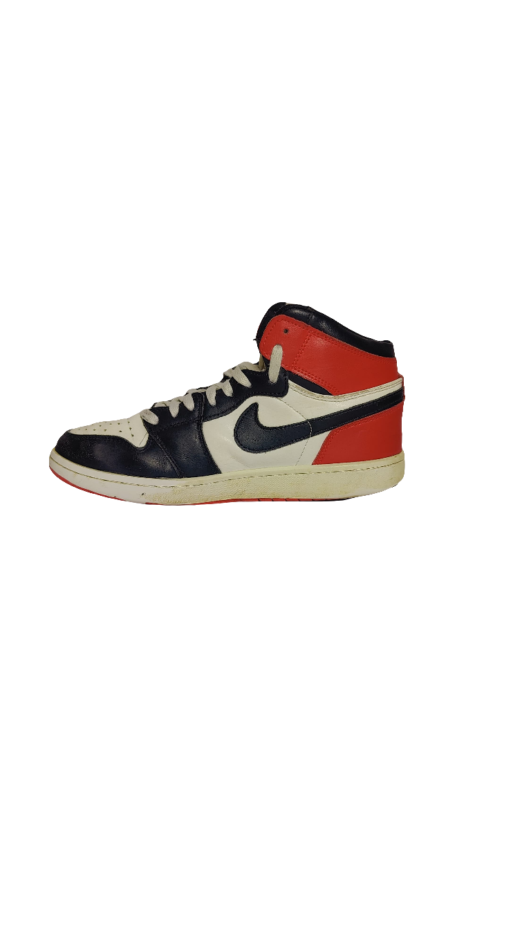 Jordan 1 Mid ‘Black Sail Gym Red’