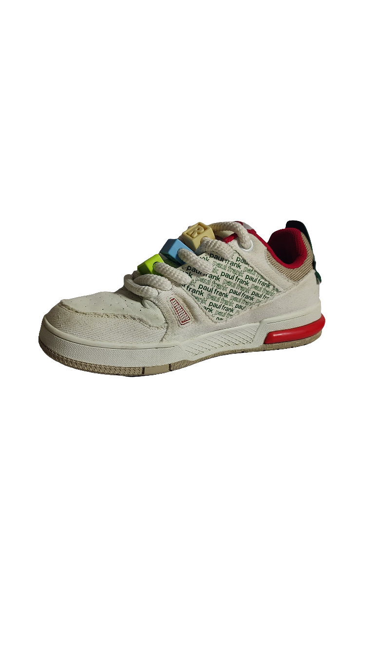 low-Top Fashion Board Shoes – White/Green