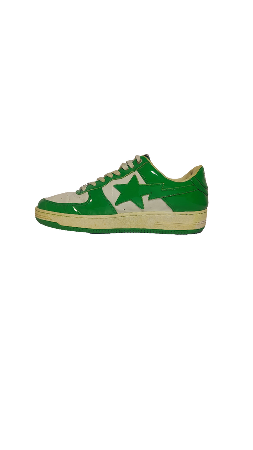 2021 A Bathing Ape Bapesta Green