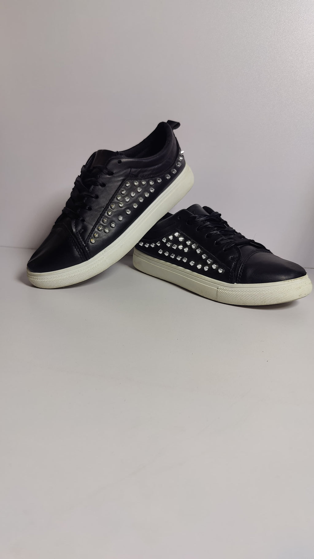 Jeffrey Campbell Zomg Studded Sneakers