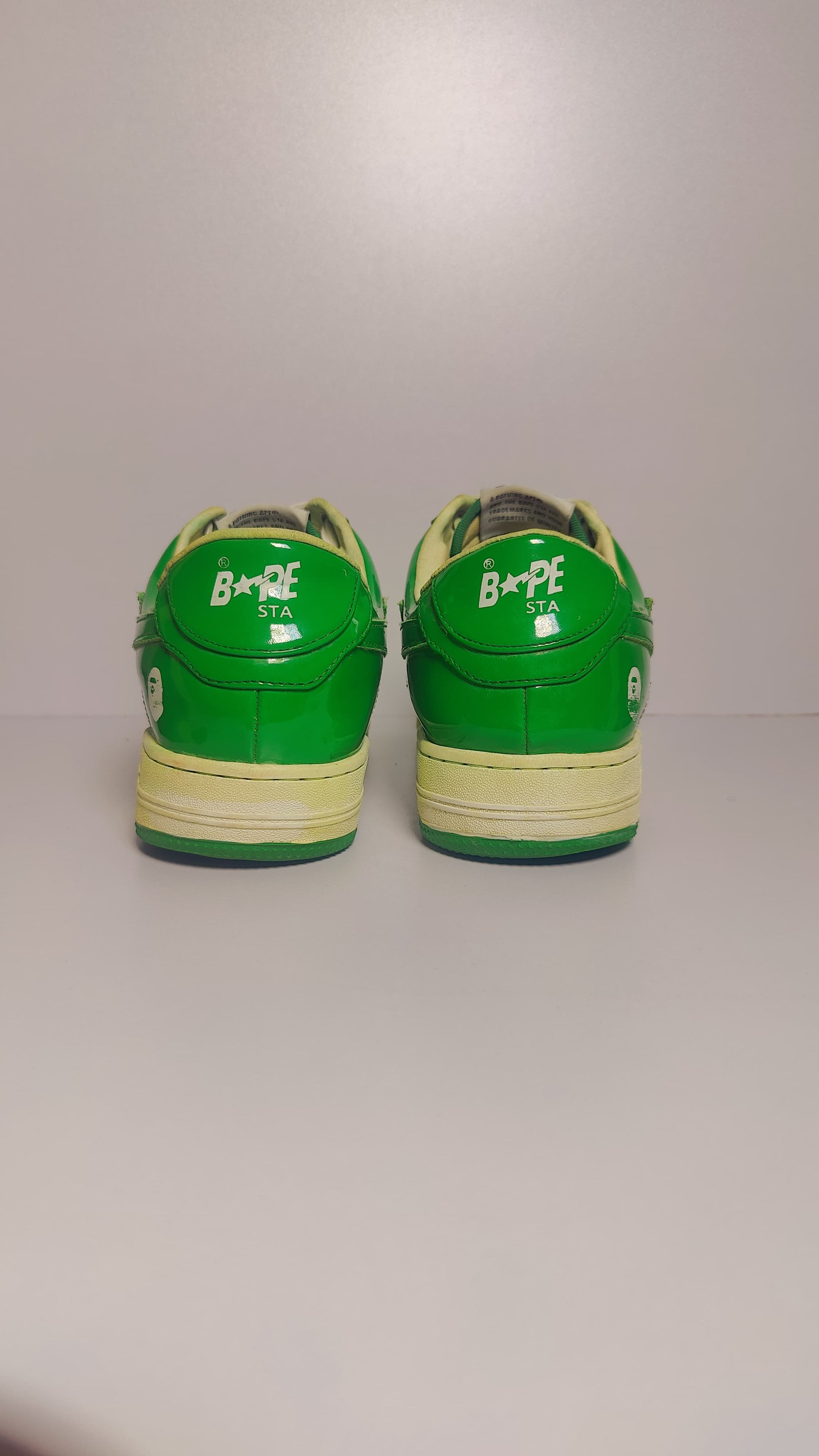 2021 A Bathing Ape Bapesta Green
