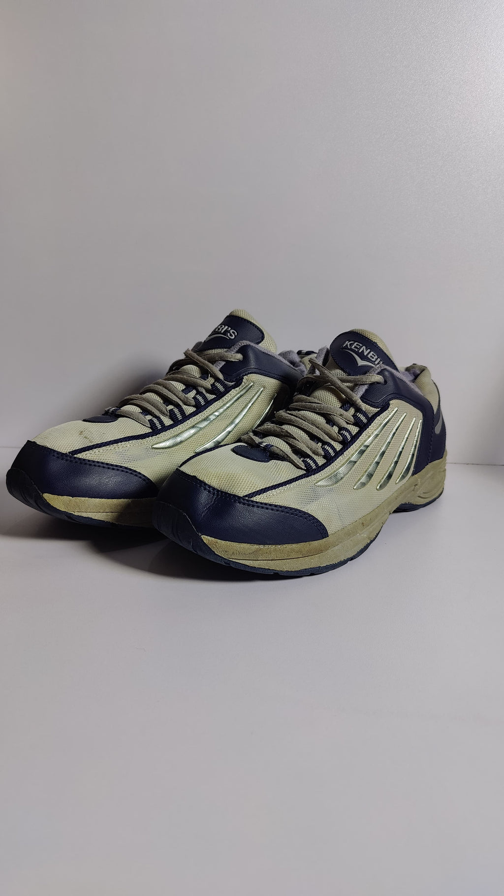 Men’s Gray & Blue Shoes