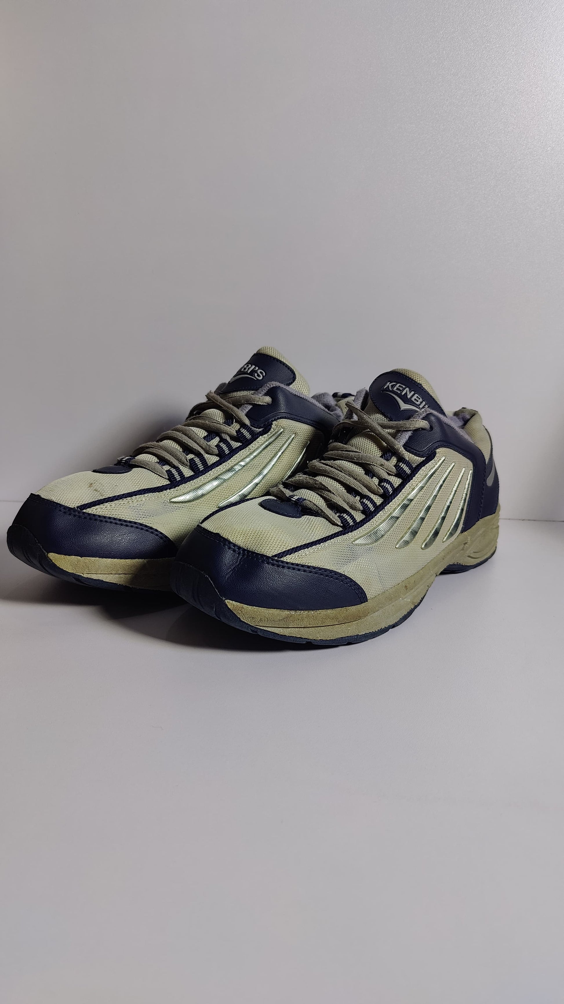 Men’s Gray & Blue Shoes