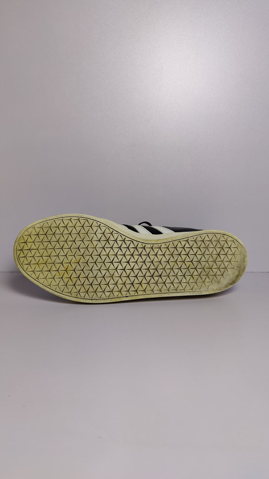 Adidas Men's OrthoLite® Float Courtset – Suede Black / White Stripe