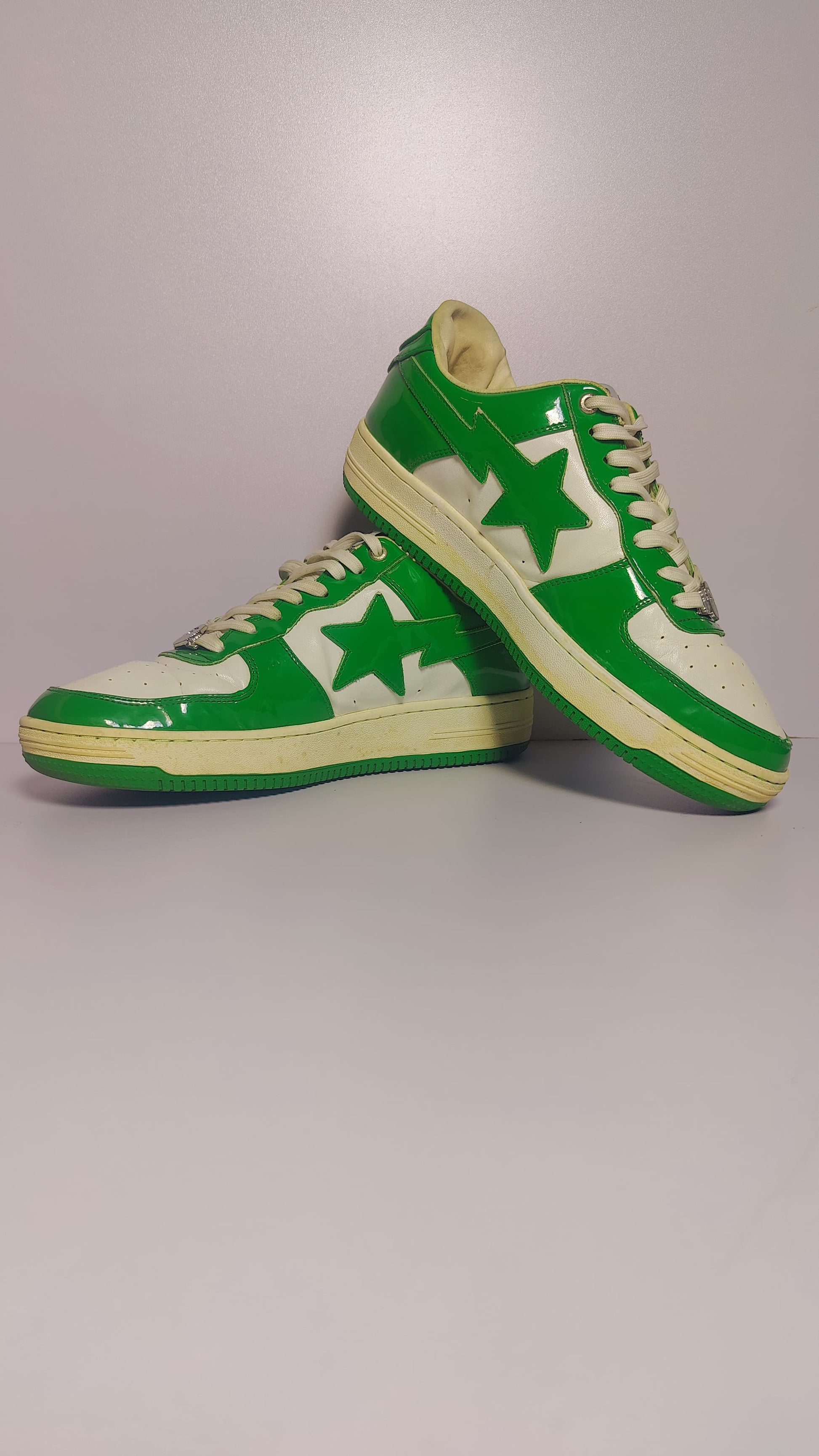 2021 A Bathing Ape Bapesta Green