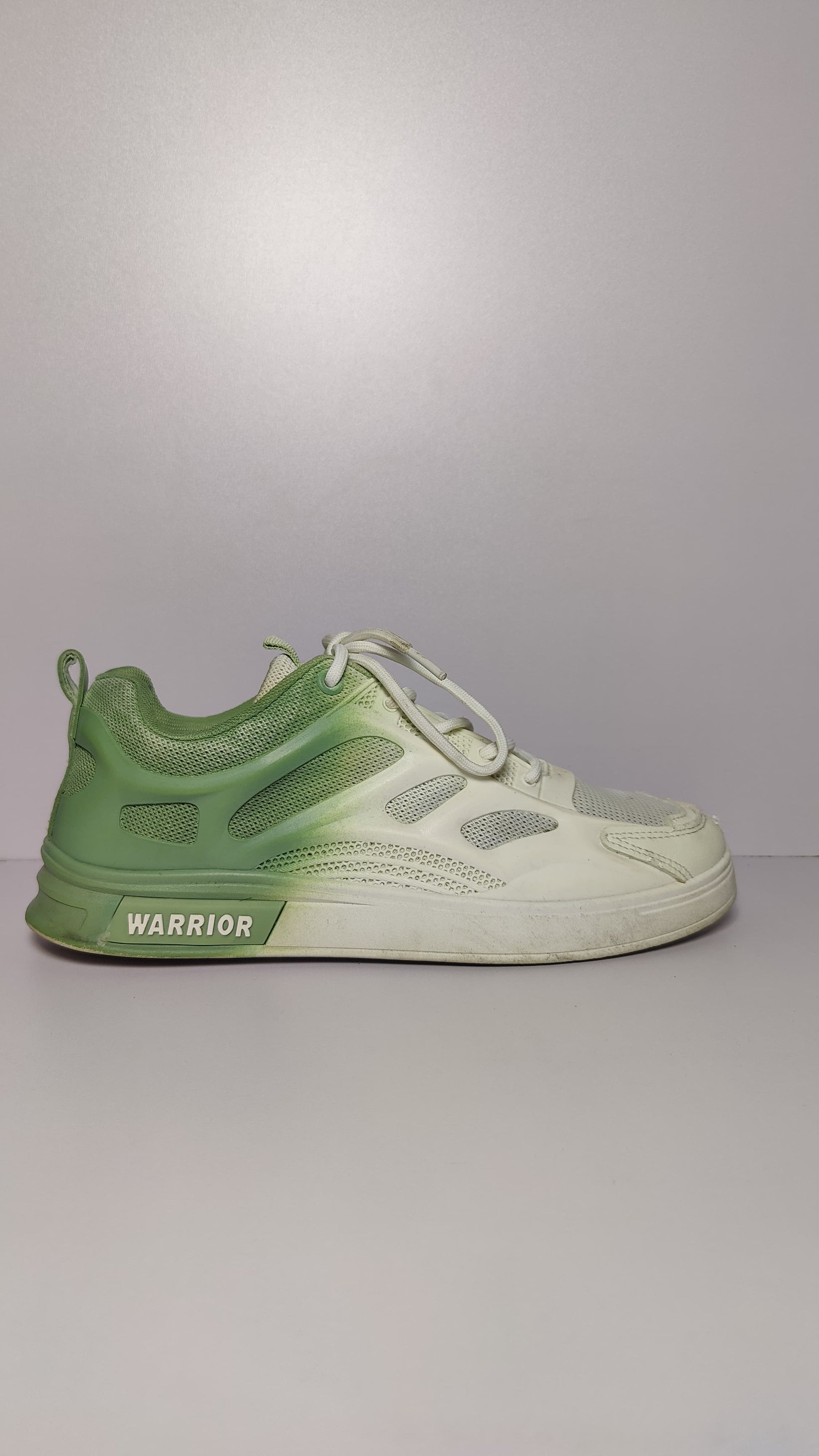 Warrior Green & White Sneakers