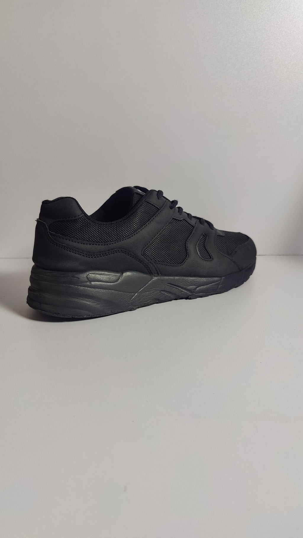 Black Short Trainers
