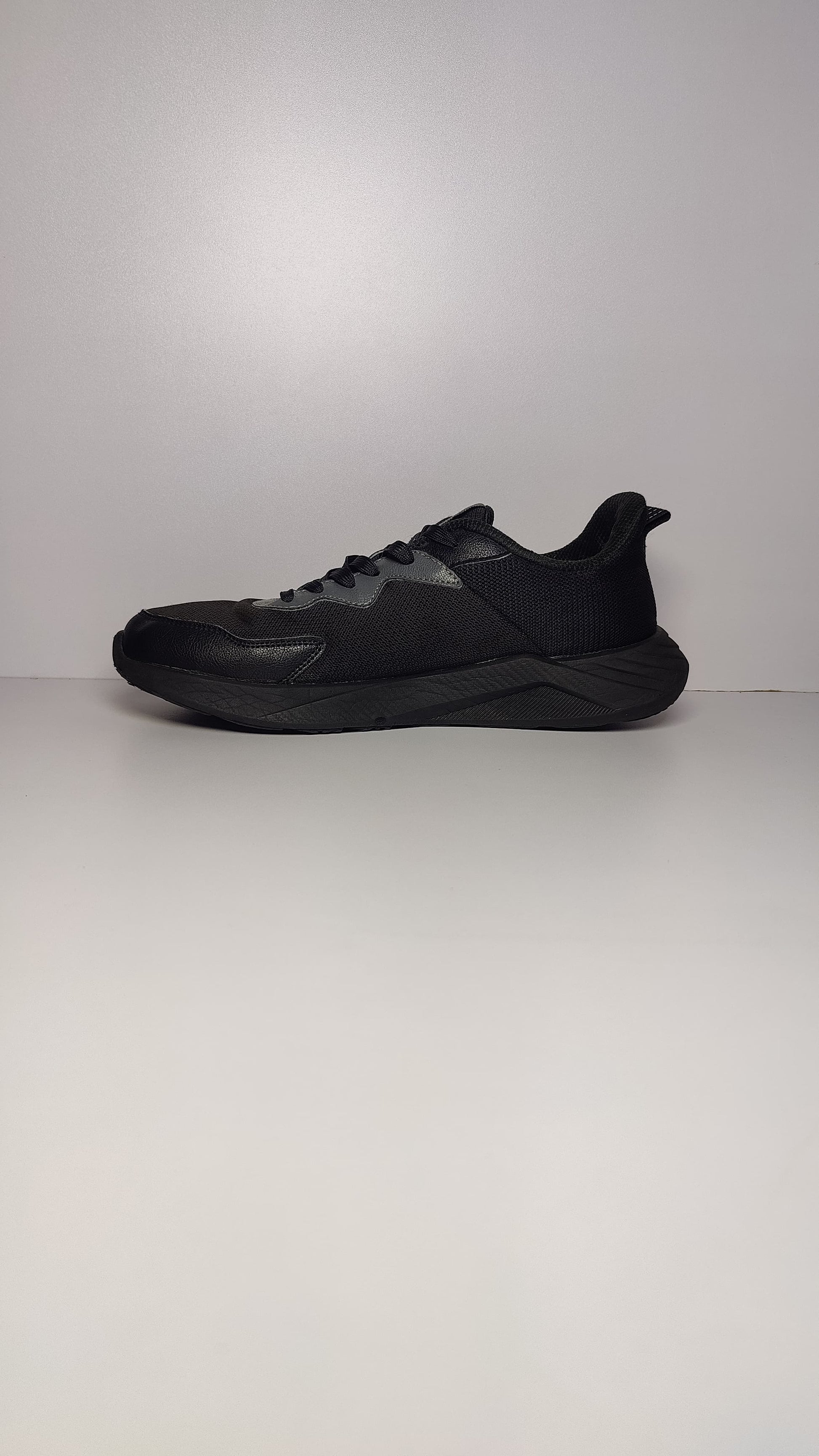 QIAODAN Men’s Running Shoes – Black