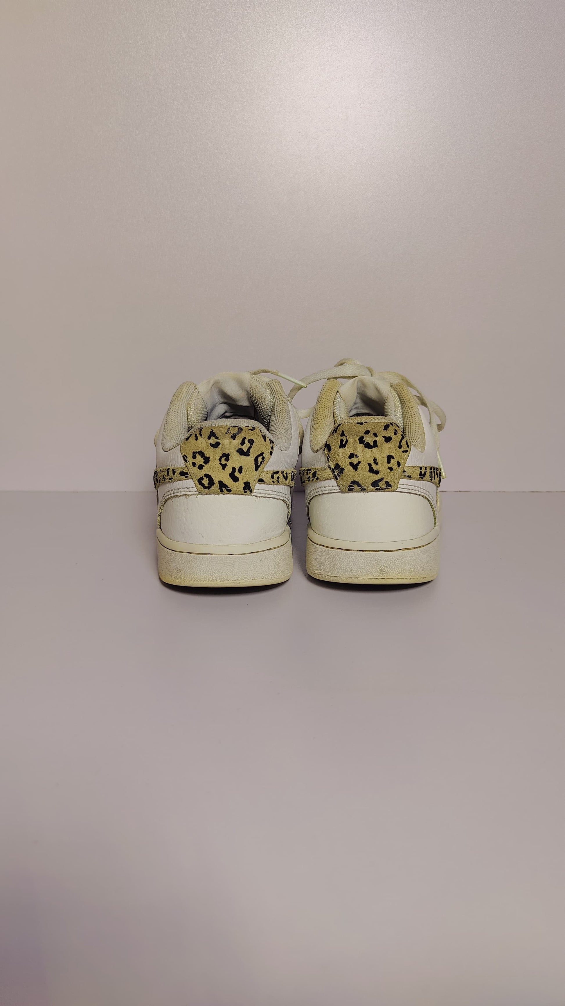 Nike Court Vision Low ‘Leopard Swoosh – White’