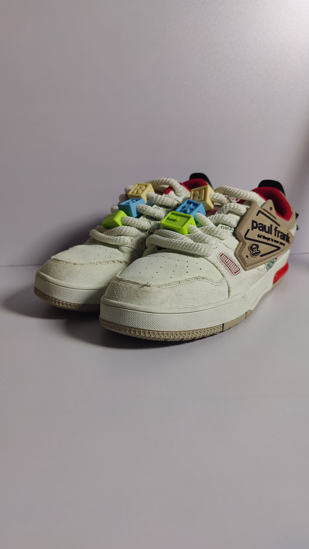 low-Top Fashion Board Shoes – White/Green