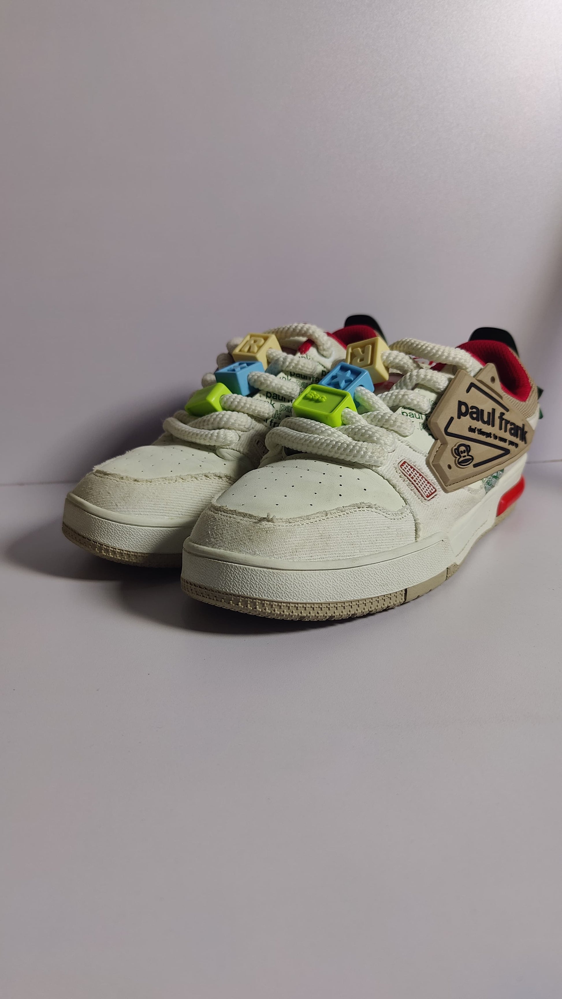 low-Top Fashion Board Shoes – White/Green