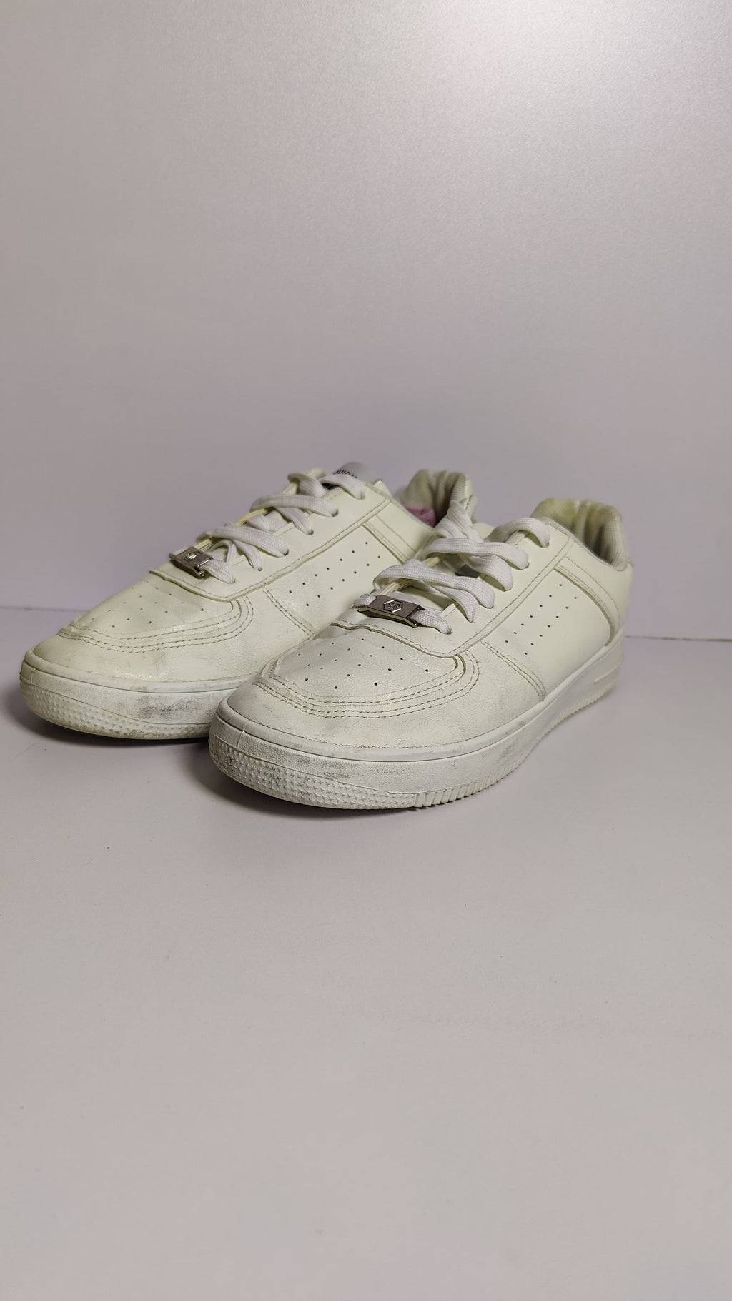 All White Sneakers