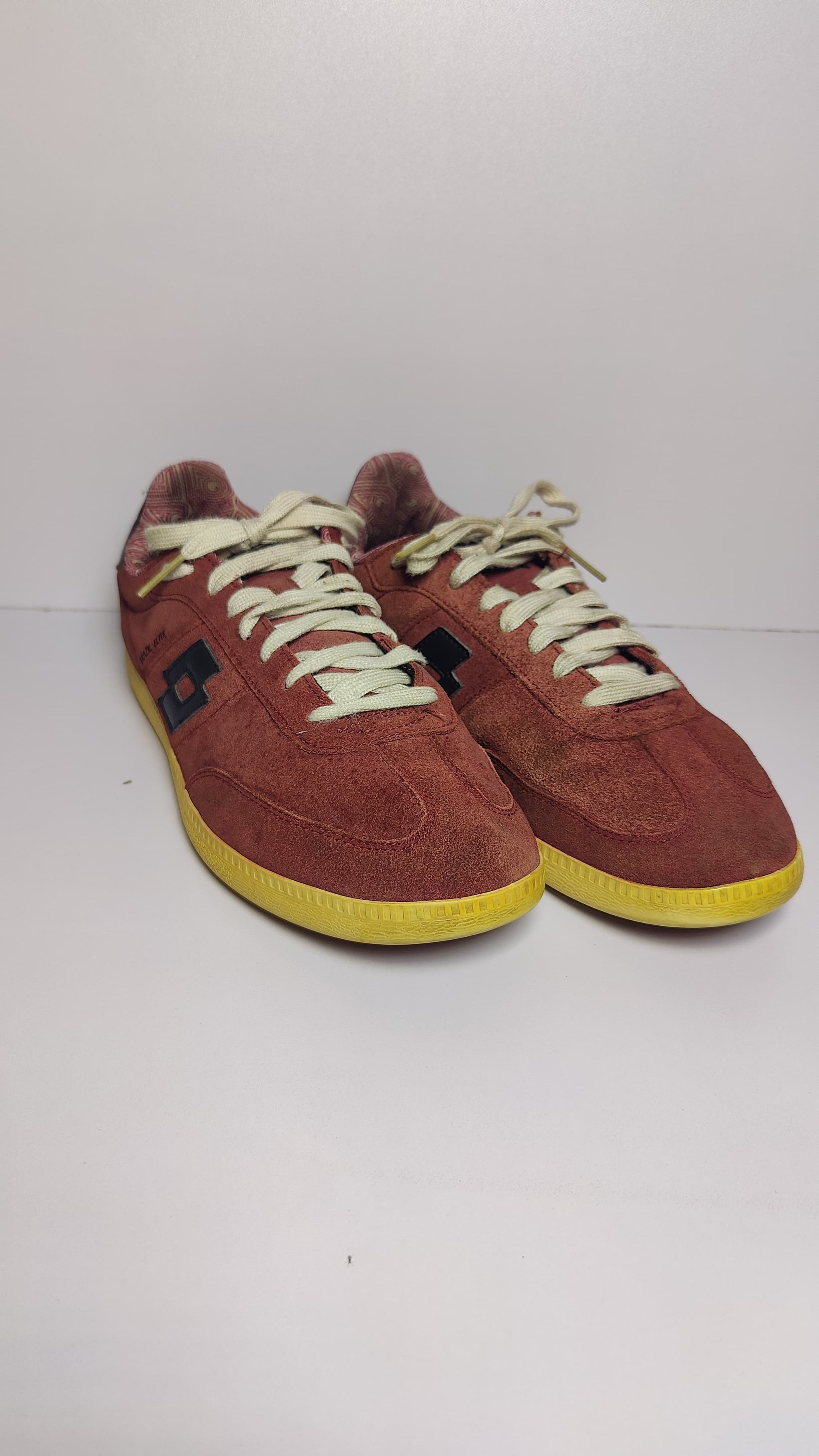 Men’s Sneakers – LOT 1992 Brazil Select T7367 | Red Print × Black Leather