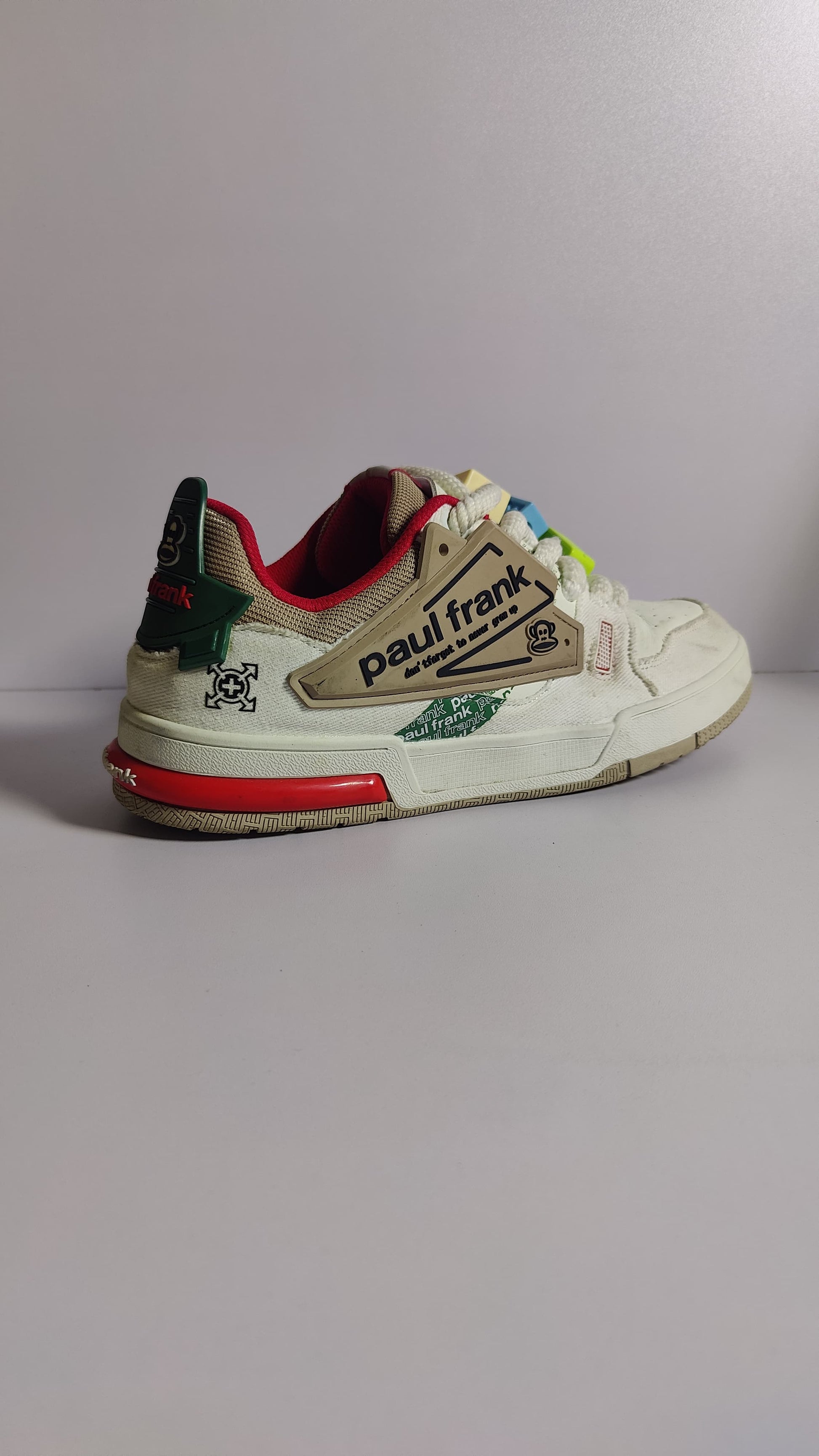 low-Top Fashion Board Shoes – White/Green