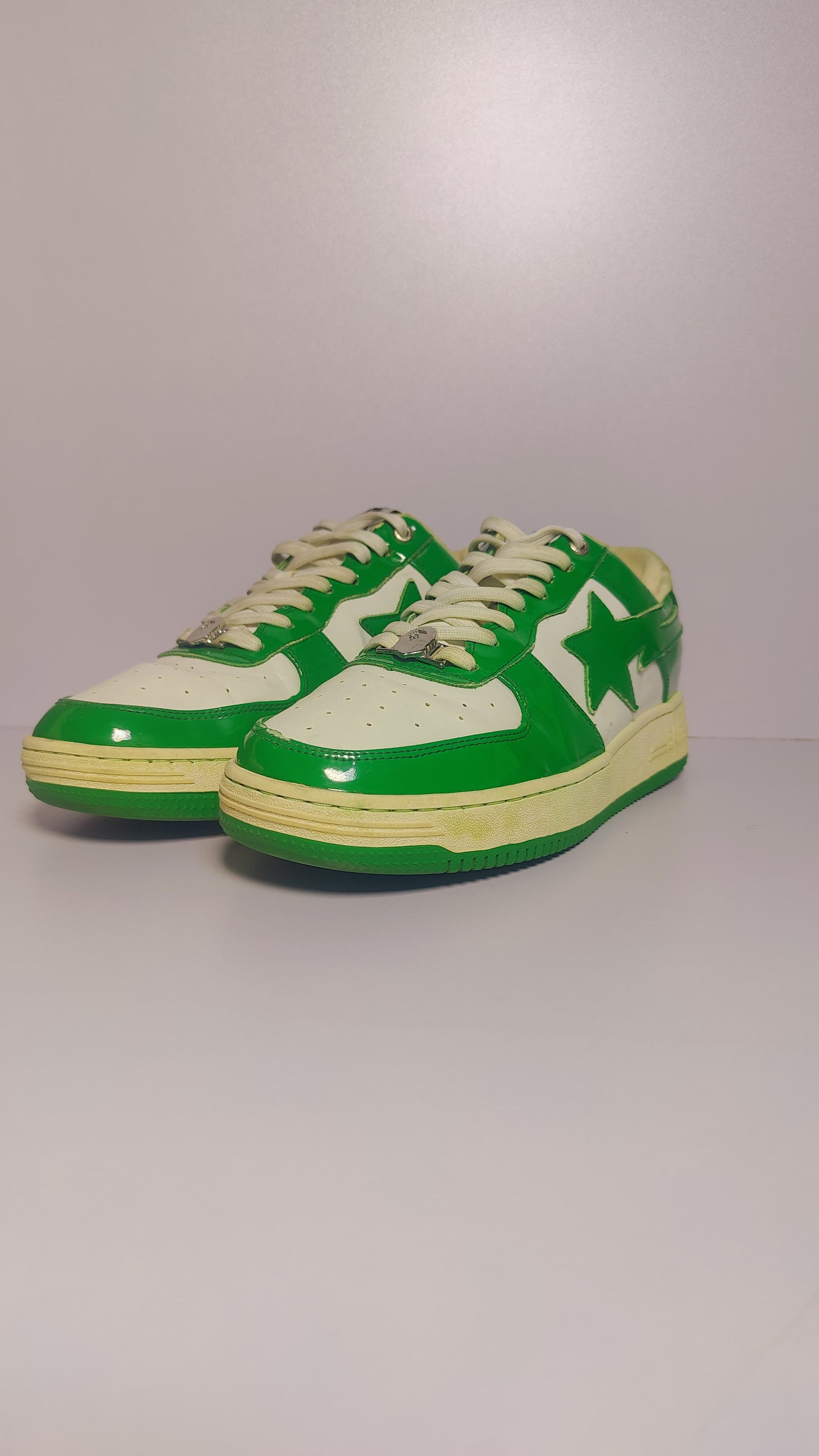 2021 A Bathing Ape Bapesta Green