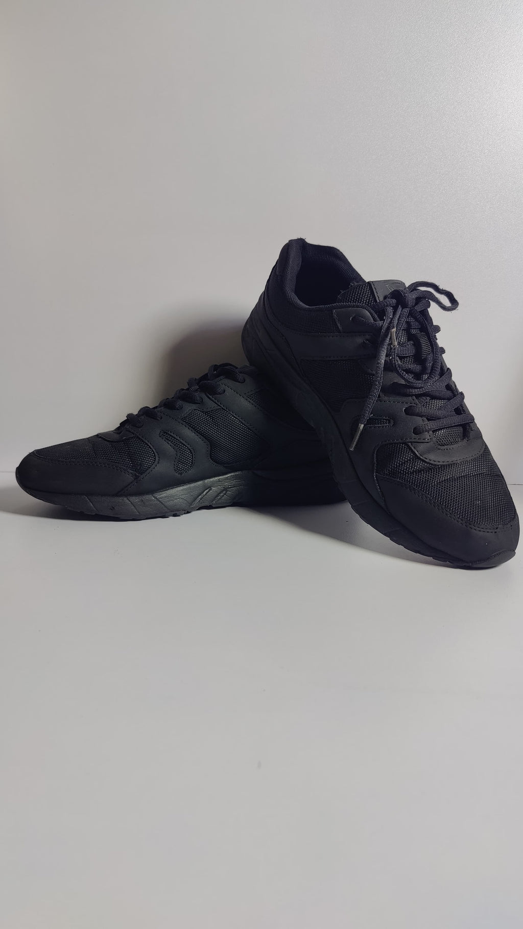 Black Short Trainers