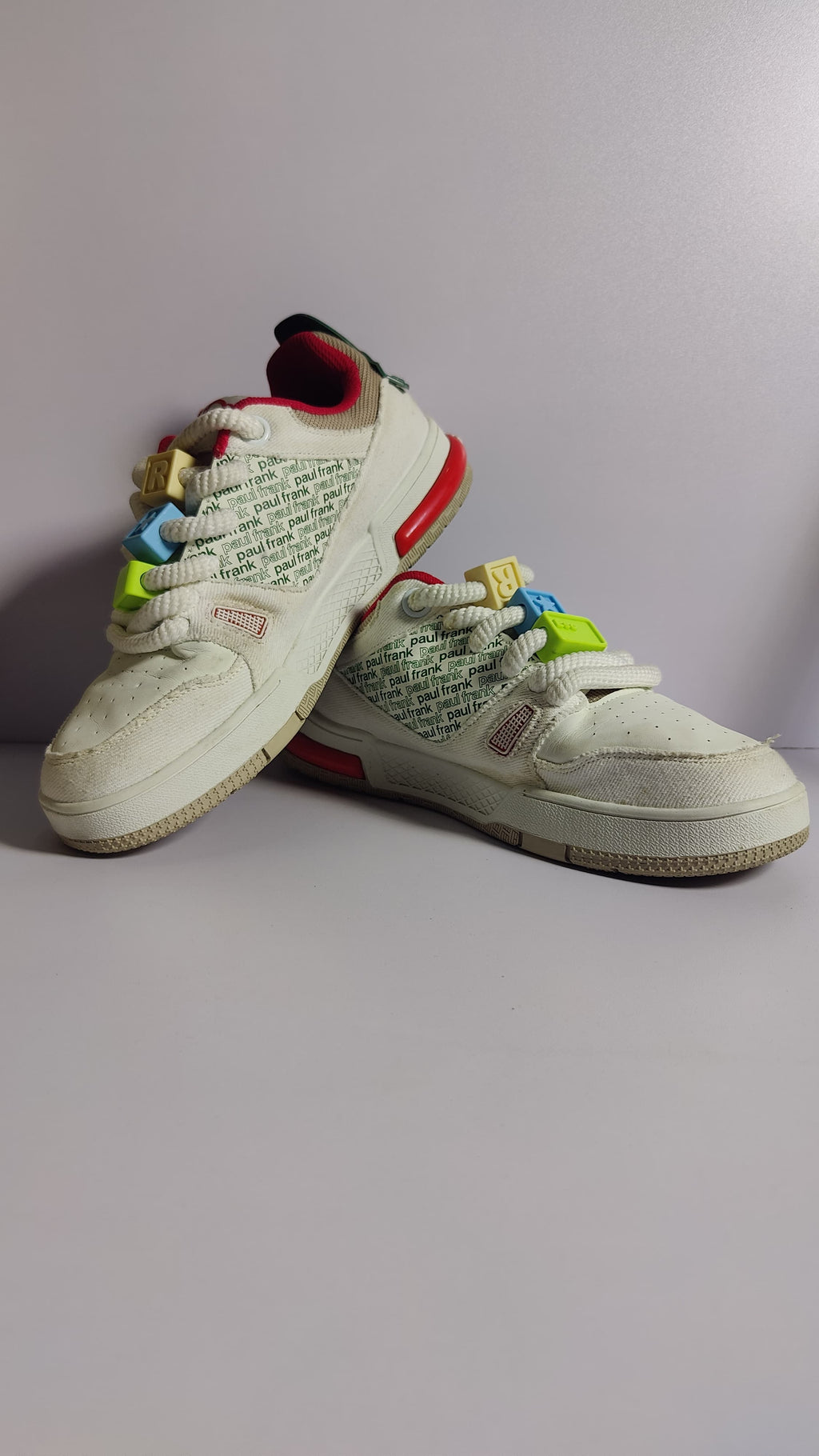 low-Top Fashion Board Shoes – White/Green